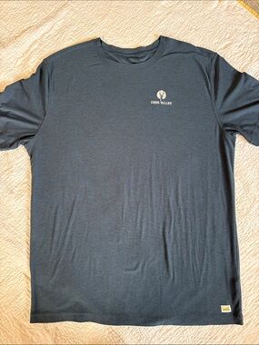 Vuori Tech T-Shirt - blue  Green large